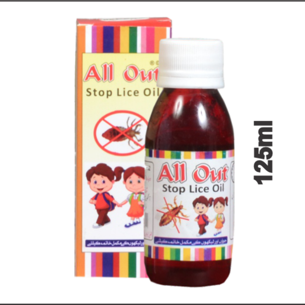 All Out Stop Lice Oil 125ml