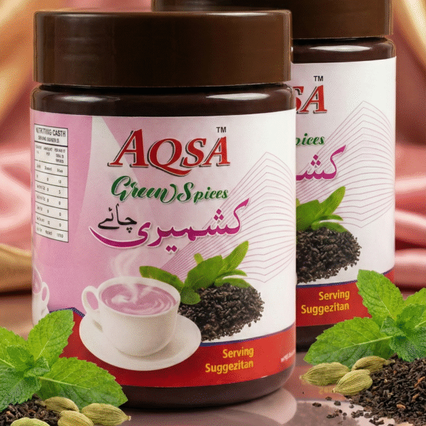 AQSA Kashmiri Chai 200G Jar Dubble Pack